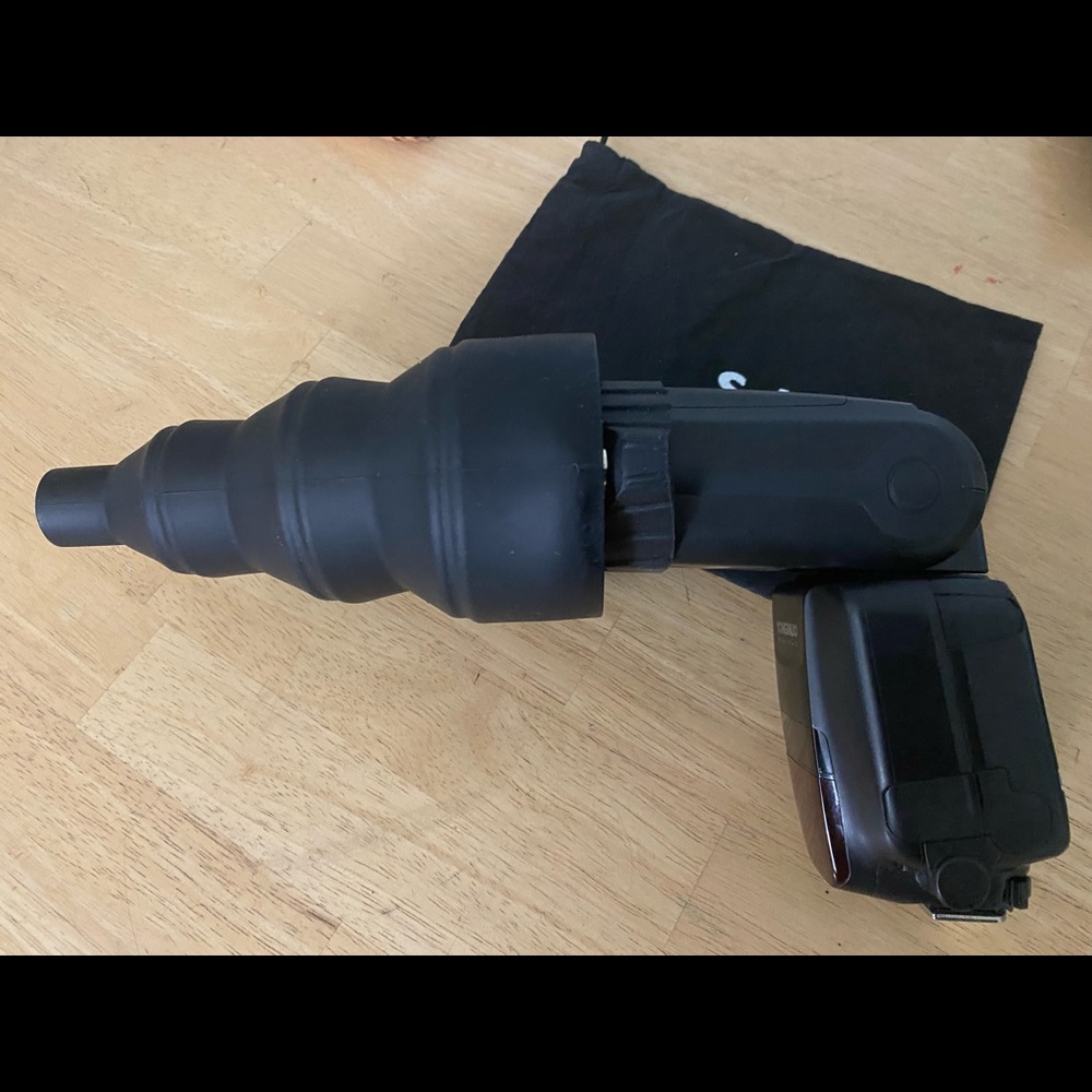 Direct Spot cone for flash light